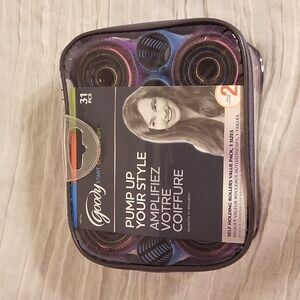 NWT Goody 31 piece self holding hair rollers value pack